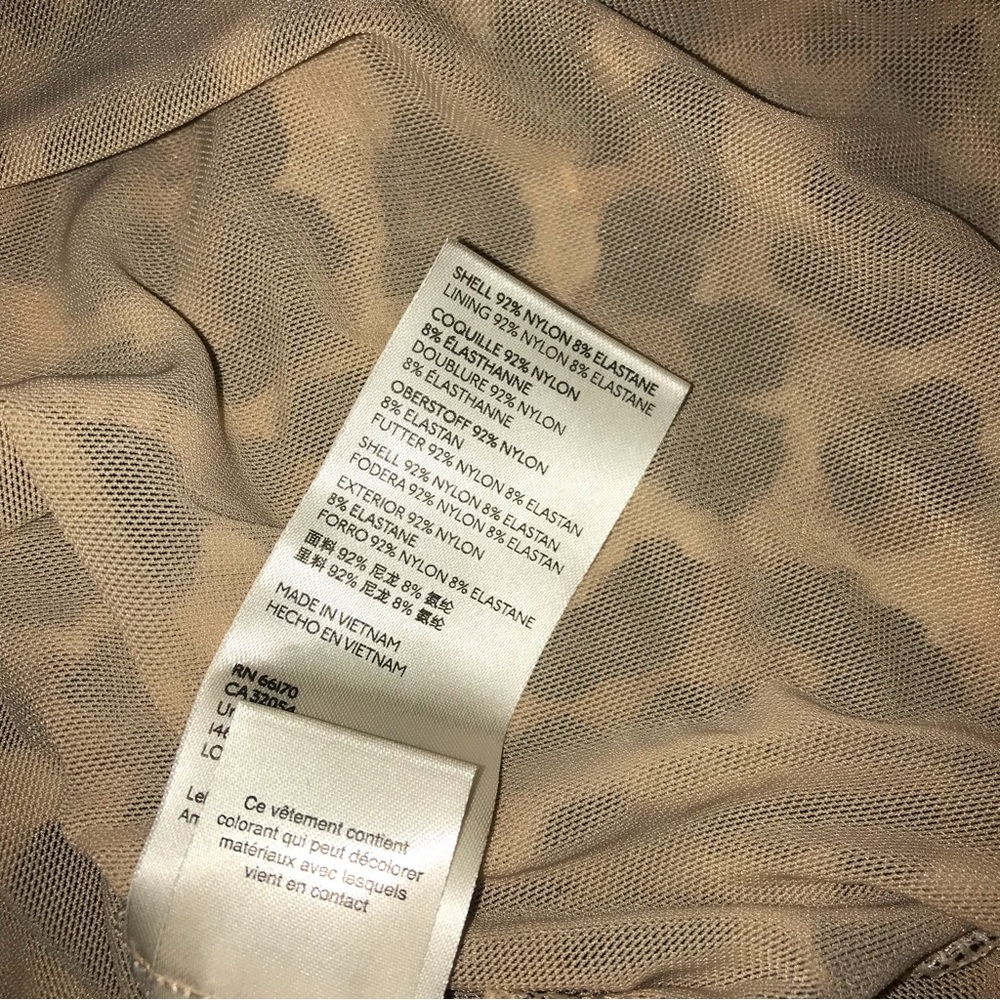 Free People Gather Print Turtleneck In Leopard Combo NWT - Picture 5 of 9